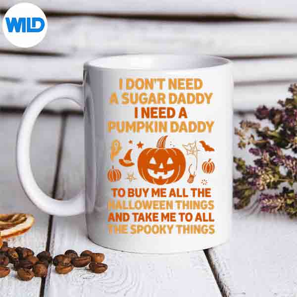 FangirlEnergyHalloweenPlansPumpkinDaddyspookyThingsmug