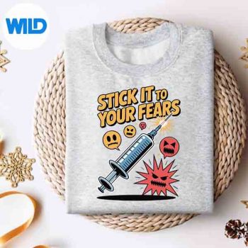 Fearless Syringe For Hospital And Nurse Use SVG PNG Download 4 FearlessSyringeForHospitalAndNurseUsesweater