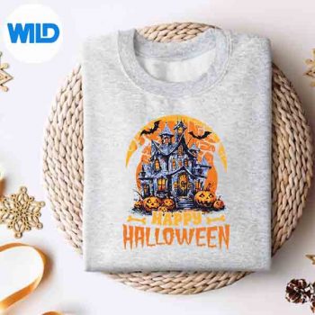 Happy Halloween Haunted House Halloween Costumes SVG PNG Digital Design 4 HappyHalloweenHauntedHouseHalloweenCostumessweater