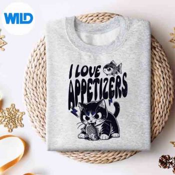 I Love Appetizers For Appetizer Food Lover Foodie Cat SVG PNG Digital Download 4 ILoveAppetizersForAppetizerFoodLoverFoodieCatsweater