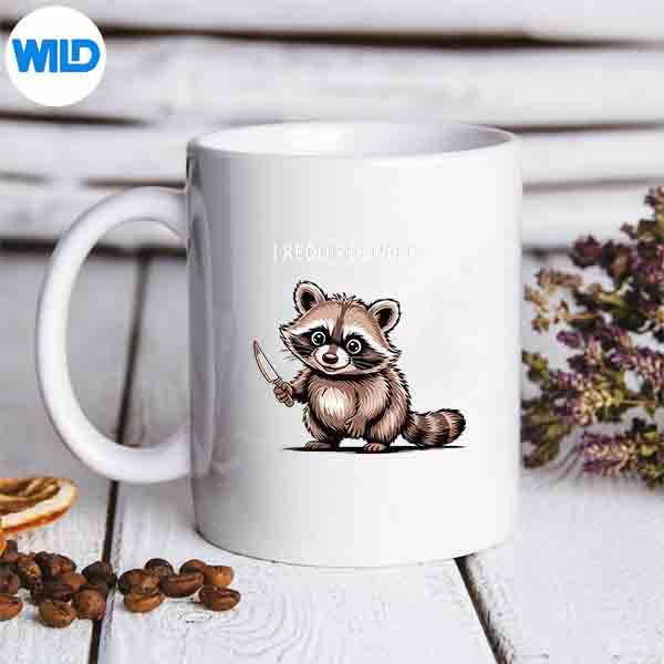 IRequireSnacksRaccoonRaccoonLovermug