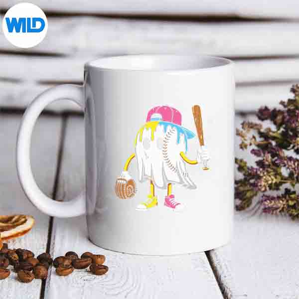 Ice Cream Drip Ghost Baseball Spots Baseball Drip Halloween Silhouette SVG PNG 6 IceCreamDripGhostBaseballSpotsBaseballDripHalloweenmug