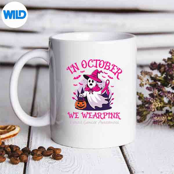 InOctoberWeWearPinkBreastCancerAwarenessmug