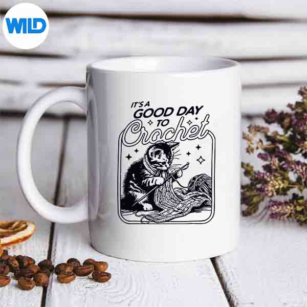 Its A Good Day To Crochet Girl Cut File 6 ItsAGoodDayToCrochetGirlmug