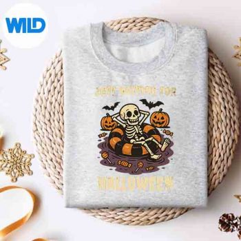 Just Waiting For Halloween Skeleton Spooky Summerween SVG PNG Digital Download 4 JustWaitingForHalloweenSkeletonSpookySummerweensweater