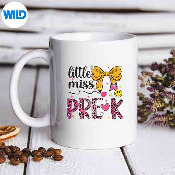 LittleMissCoquettePrekFirstDayOfSchoolGirlsmug