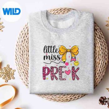 LittleMissCoquettePrekFirstDayOfSchoolGirlssweater