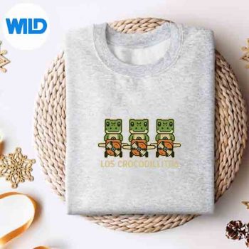 Los Crocodillitos Bombardilo Crocodilitos Brainrot Design for Cricut 4 LosCrocodillitosBombardiloCrocodilitosBrainrotsweater