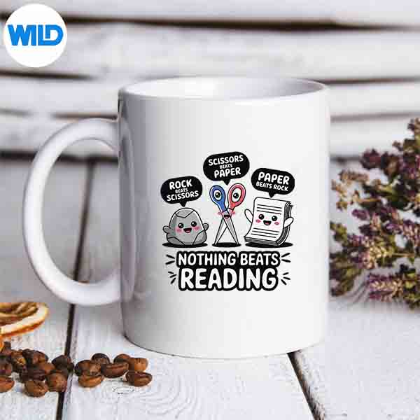 Nothing Beats Reading Rock Paper Scissors Book Lover SVG PNG Download 7 NothingBeatsReadingRockPaperScissorsBookLovermug