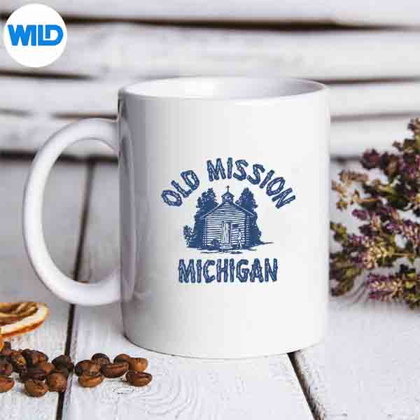 OldMissionLogChurchOldMissionMichiganmug