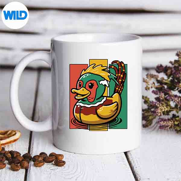 Pheasant Rubber Duck Vintage PNG SVG for Cricut 7 PheasantRubberDuckVintagemug