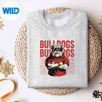 Retro Bulldogs For Girls Vintage Silhouette SVG PNG Cut File 4 RetroBulldogsForGirlsVintagesweater