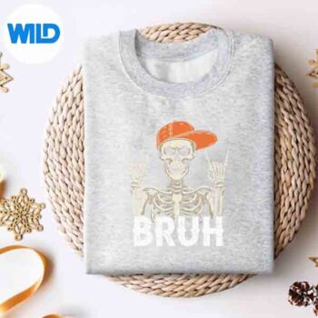 RetroRockSkeletonHalloweenMusicSkeletonsweater