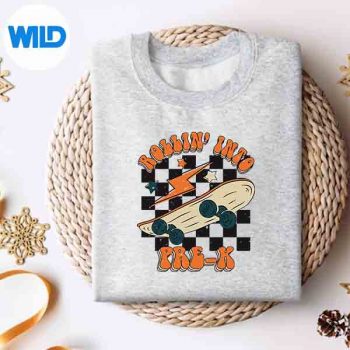 RollingIntoPreschoolRetroBackToSchoolsweater