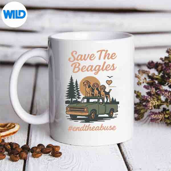 Save The Beagles End Animal Abuse Vintage Dog Digital Download 7 SaveTheBeaglesEndAnimalAbuseVintageDogmug