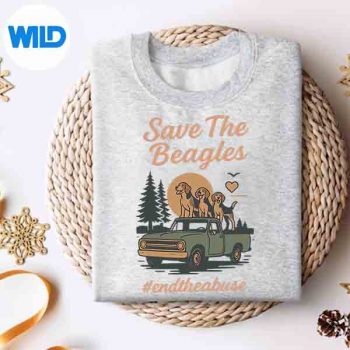 Save The Beagles End Animal Abuse Vintage Dog Digital Download 4 SaveTheBeaglesEndAnimalAbuseVintageDogsweater