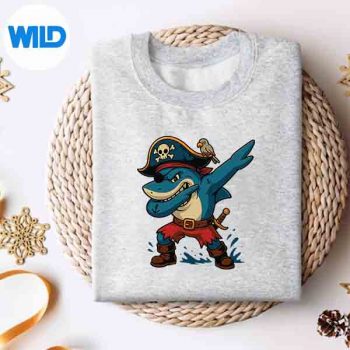 SharkDabDabbingSharkPiratesweater