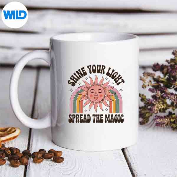 Shine Your Light Spread The Magic For Yoga Enthusiasts All SVG PNG Download 6 ShineYourLightSpreadTheMagicForYogaEnthusiastsAllmug