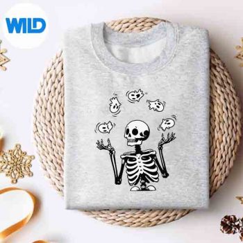SkeletonJugglingGhostsHalloweenCostumesweater