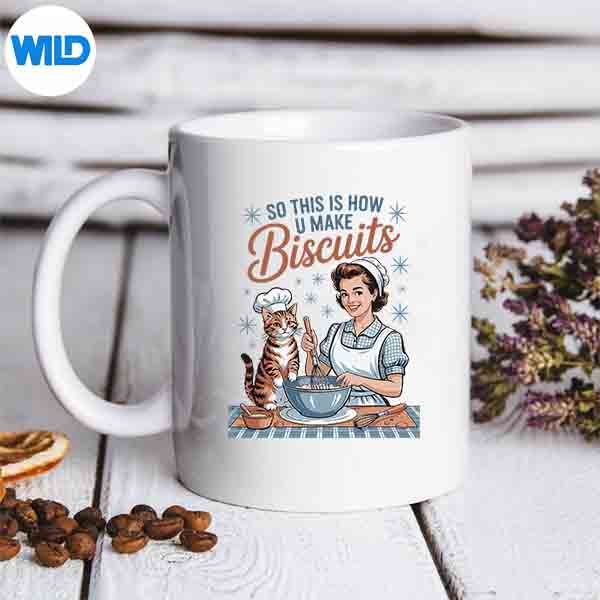 So This Is How You Make Biscuits Meme Cat Baking Retro Digital Download 6 SoThisIsHowYouMakeBiscuitsMemeCatBakingRetromug