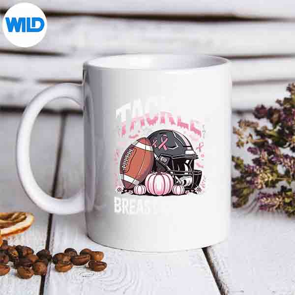 Tackle Breast Cancer Football Breast Cancer Awareness Month Digital Design 6 TackleBreastCancerFootballBreastCancerAwarenessMonthmug