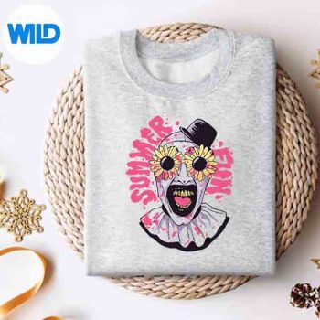 TerrifierSummerFunSunglassesArtTheClownHorrorMoviesweater