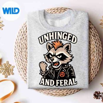 UnhingedAndFeralRaccoonLovesweater