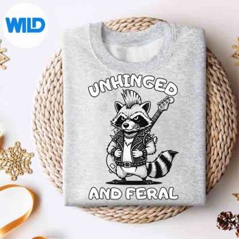 Unhinged And Feral Raccoon Retro Digital Download 4 UnhingedAndFeralRaccoonRetrosweater