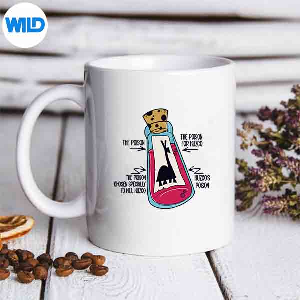 VintageDrinkMeOhRightThatPoisonllamaHalloweenmug