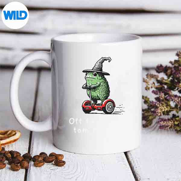 WhimsicalFrogWizardOffToCommitTomFooleryFrogMememug