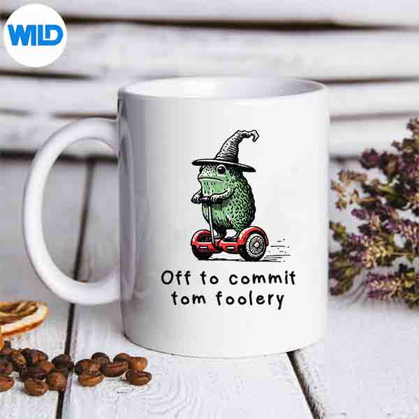 WhimsicalFrogWizardOffToCommitTomfoolerymug