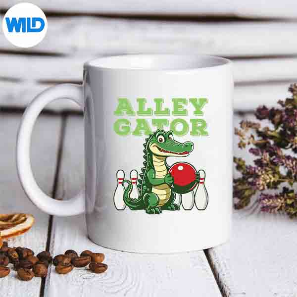 AlleyGatorBowlingBowlerTeamLeaguemug