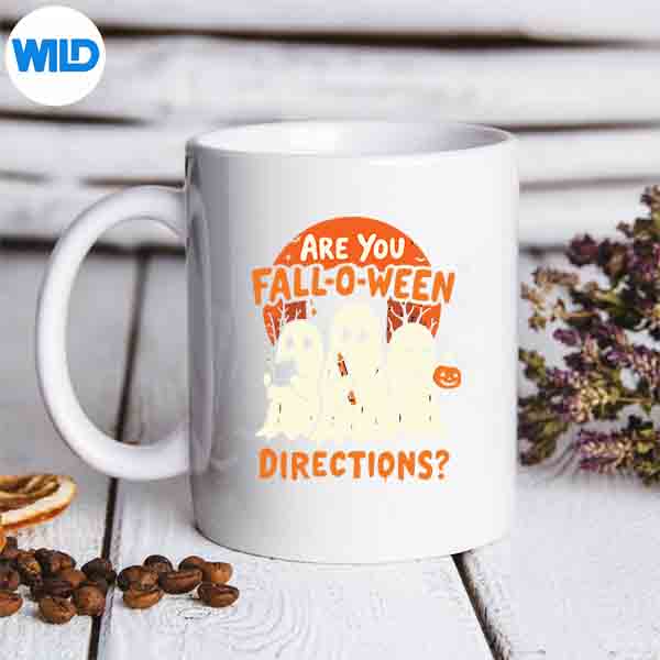 Are You Fall O Ween Direction Halloween Teacher Ghosts SVG Cut File