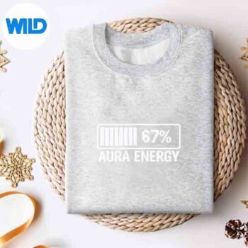Aura Energy At 67 Six Seven Meme Silhouette SVG PNG Cut File 4 AuraEnergyAt67SixSevenMemesweater