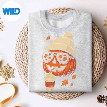 AutumnPumpkinJackolanternHalloweenVintagesweater