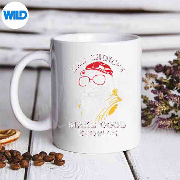 Bad Choices Make Good Stories Monkey Vector Design 6 BadChoicesMakeGoodStoriesMonkeymug