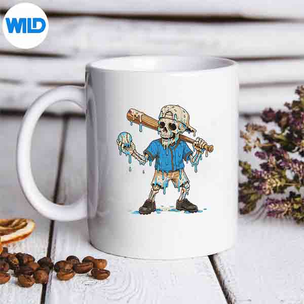 Baseball Skeleton Ice Cream Drip Baseball Youth SVG Cut File 6 BaseballSkeletonIceCreamDripBaseballYouthmug