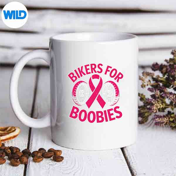 Bikers For Boobs Against Breast Cancer Awareness Motorcycle Cute SVG PNG Cut File 7 BikersForBoobsAgainstBreastCancerAwarenessMotorcycleCutemug