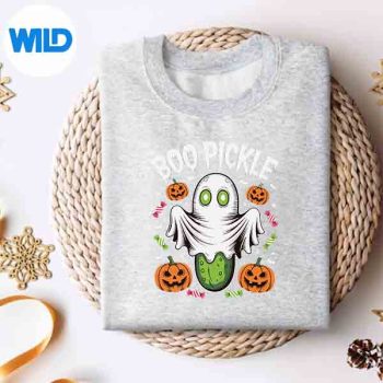 Boo Pickle Halloween Party Costume Spooky SVG PNG Cut File 4 BooPickleHalloweenPartyCostumeSpookysweater