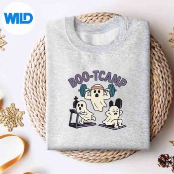 BootcampGhostGymHalloweenWorkoutFitnessGhostsweater