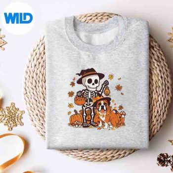 Boxer Skeleton Spooky Dog Lover Halloween Digital Download 4 BoxerSkeletonSpookyDogLoverHalloweensweater