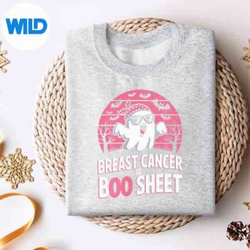 BreastCancerIsBooSheetHalloweenBreastCancerAwarenesssweater 2