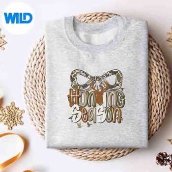 CamoCoquetteBowDeerHuntDuckHuntingGirlssweater