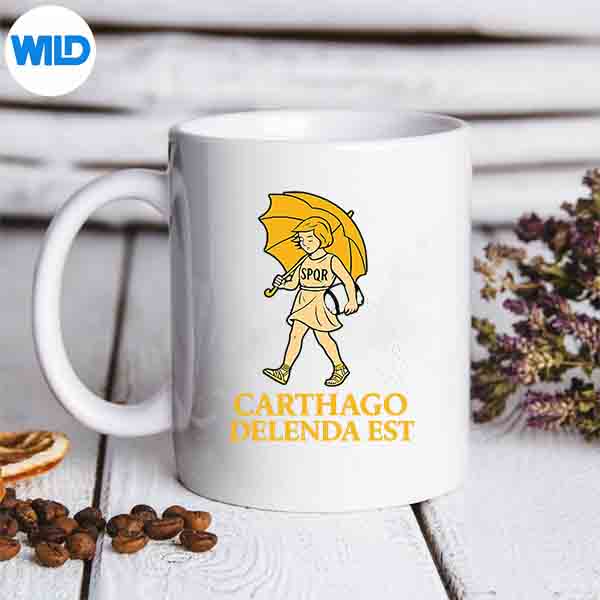 CarthagoDelendaEstSpqrVintagemug