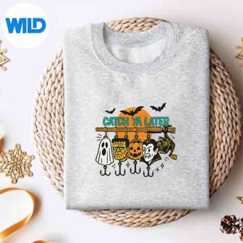 CatchYaLaterRetroHalloweenHorrorHalloweenSpookyVibessweater