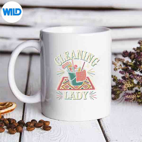 Cleaning Lady Housekeeper Vintage Silhouette SVG PNG Cut File 6 CleaningLadyHousekeeperVintagemug