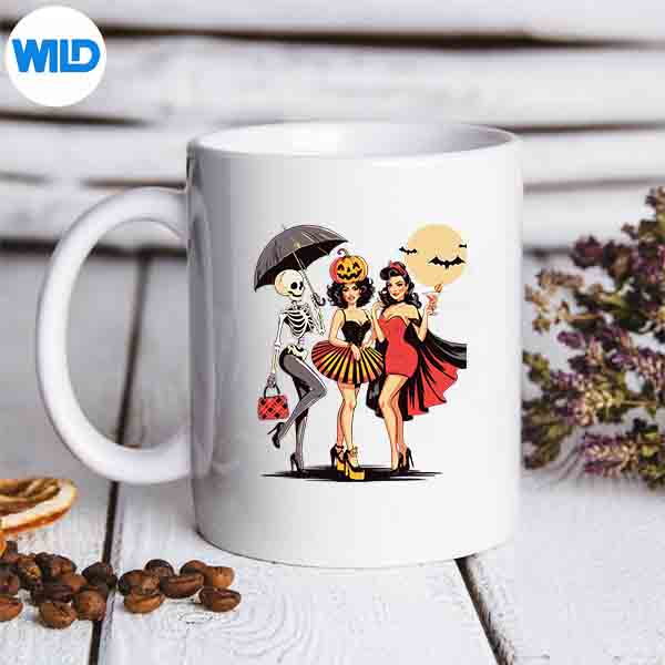 Cute Spooky Halloween Costume Party For Girls SVG PNG 6 CuteSpookyHalloweenCostumePartyForGirlsmug