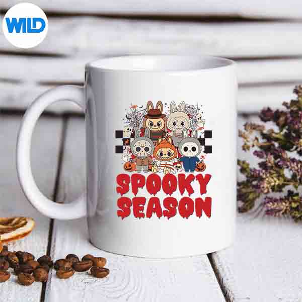 CuteSpookyHalloweenLabooBooGhostAdultsCostumemug
