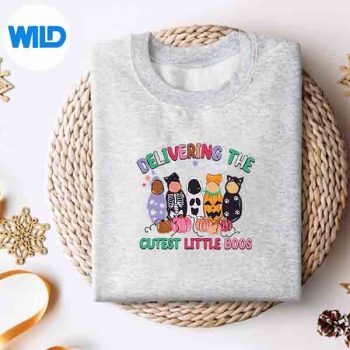 Delivering The Cutest Boos Labor Delivery Halloween Nurse Silhouette SVG PNG 4 DeliveringTheCutestBoosLaborDeliveryHalloweenNursesweater