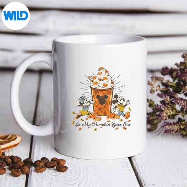 DisneyMickeyMinnieInMyPumpkinSpiceEraFallCoffeemug